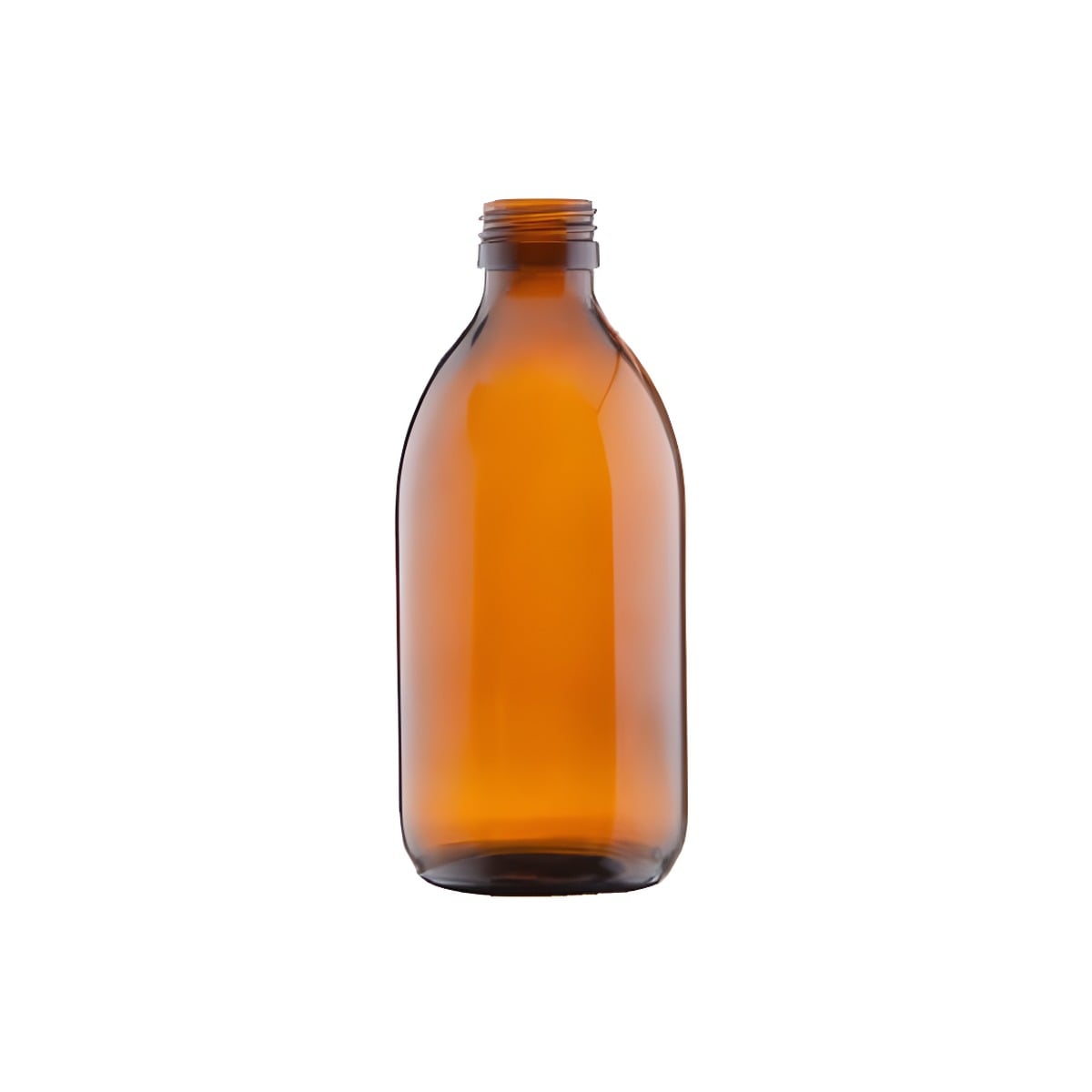 300 Ml Brun Glasflaske 28 410
