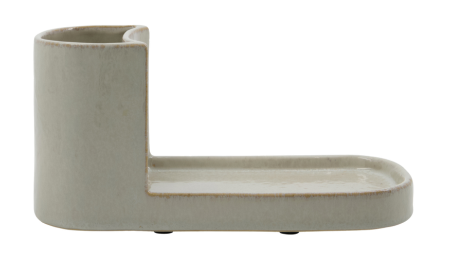 Meraki Børste  Og Sæbeholder  Mkdatura  Shellish Grey