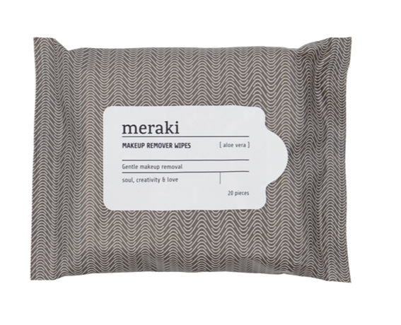 Meraki Makeup Fjerner Servietter  Aloe Vera  50 Gsm Spunlace  20 Stk Pk