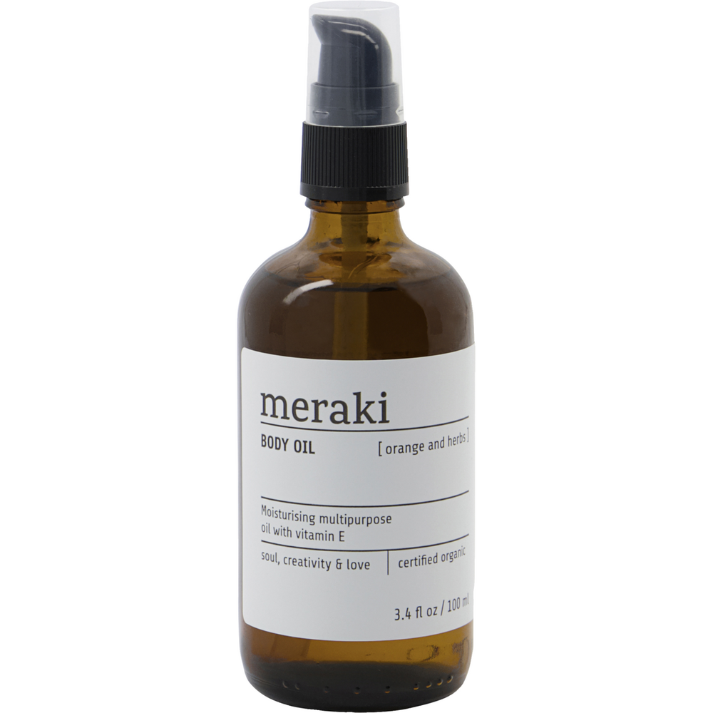 Meraki Body Olie  Orange   Herbs  100ml