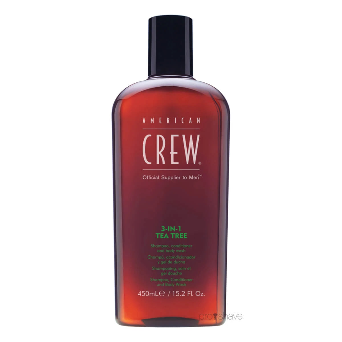American Crew 3 In 1 Tea Tree Hair   Body Shampoo  450 Ml