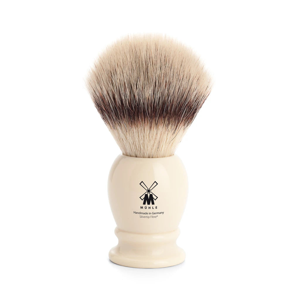 M? Hle Shaving Silvertip Fibre?  Barberkost  23 Mm  Classic  Hvid Kunstharpiks