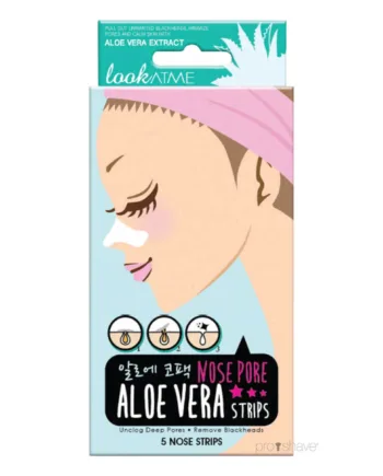 Look At Me Nose Pore Strips  Aloe Vera  5 Stk  Bemærk Dato