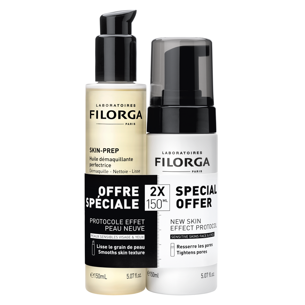 Filorga Skin Prep Duo Cleansing Oil Cleansing Foam 300 Ml