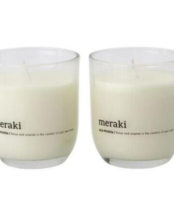 Meraki Duftlys Wild Meadow 2stk  H: 7 6 Cm  Dia: 7 Cm