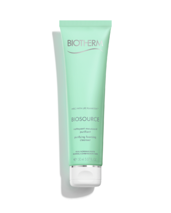 Biotherm Biosource Purifying Foaming Cleanser Normal Kombineret Hud 150 Ml