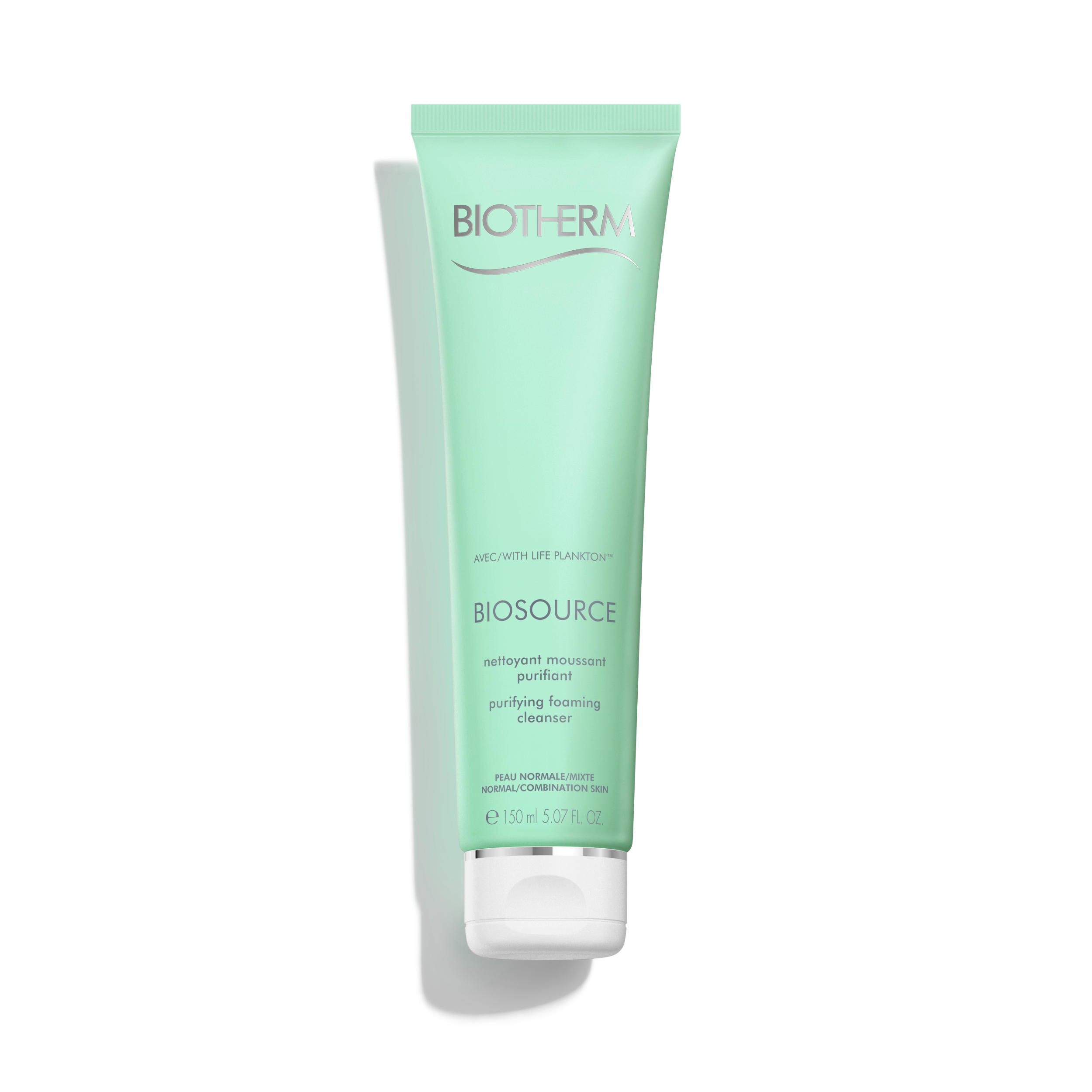 Biotherm Biosource Purifying Foaming Cleanser Normal Kombineret Hud 150 Ml