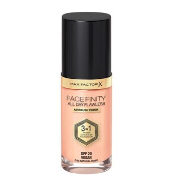 Max Factor All Day Flawless 3in1 Foundation 050 Natural Rose