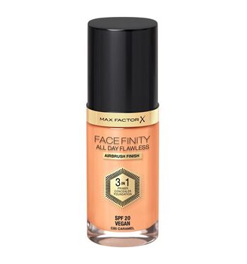 Max Factor All Day Flawless 3in1 Foundation 085 Caramel