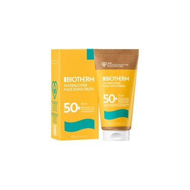 Biotherm Waterlover Anti Age Solcreme Til Ansigtet Spf50   50 Ml