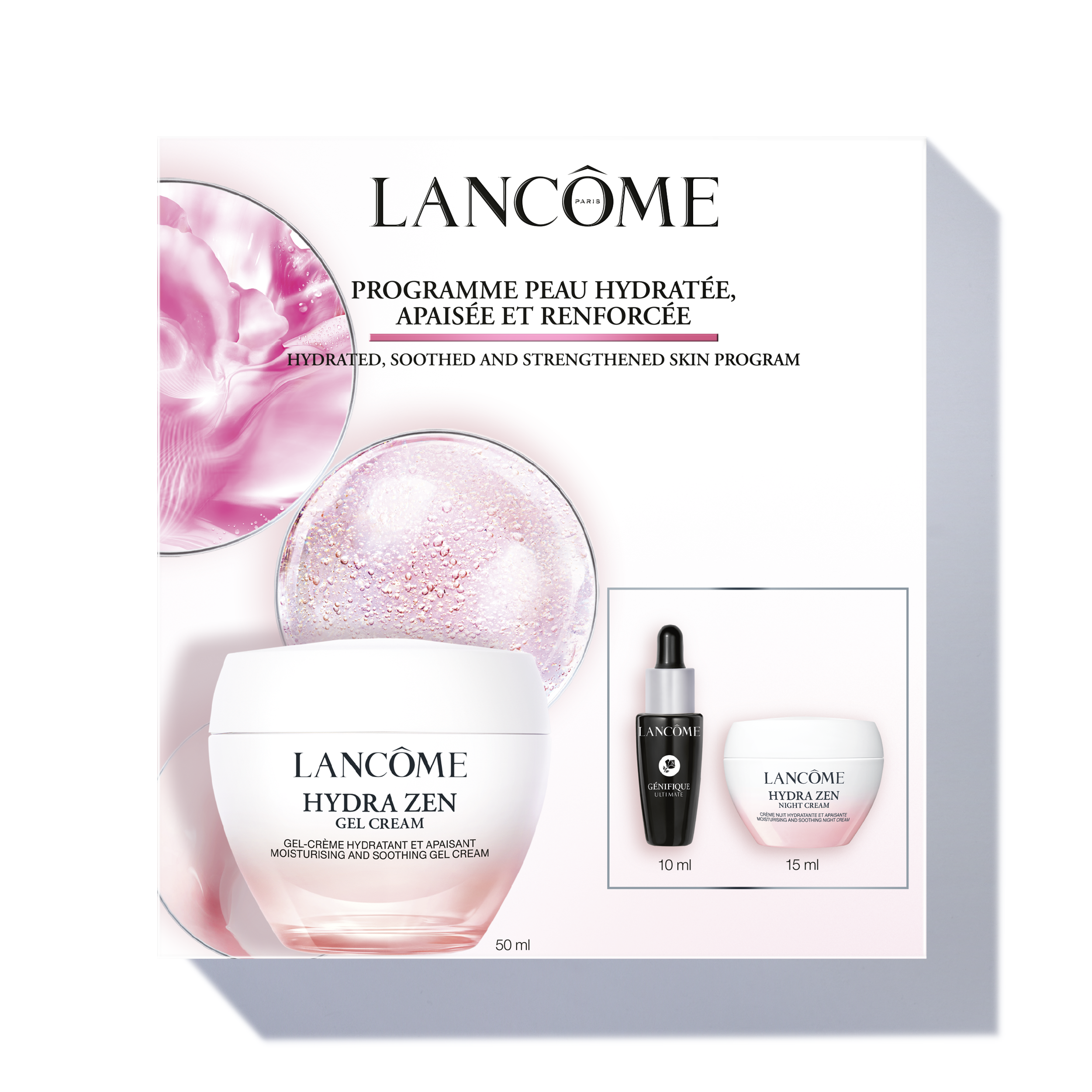 Lancome Hydra Zen Gel Cream Routine Sæt 50 Ml