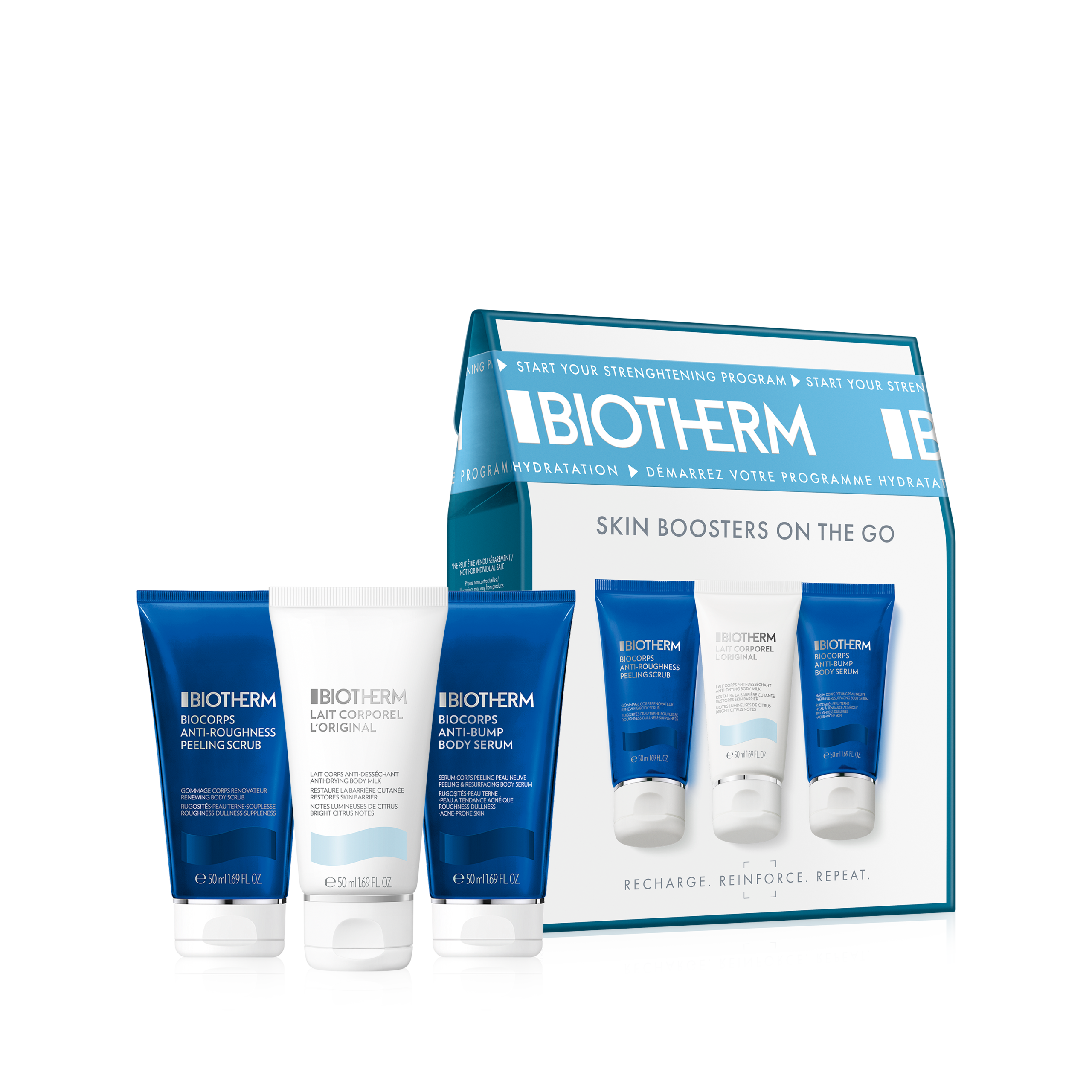Biotherm Lait Corporel Biocorps Hydrating Trio Sæt