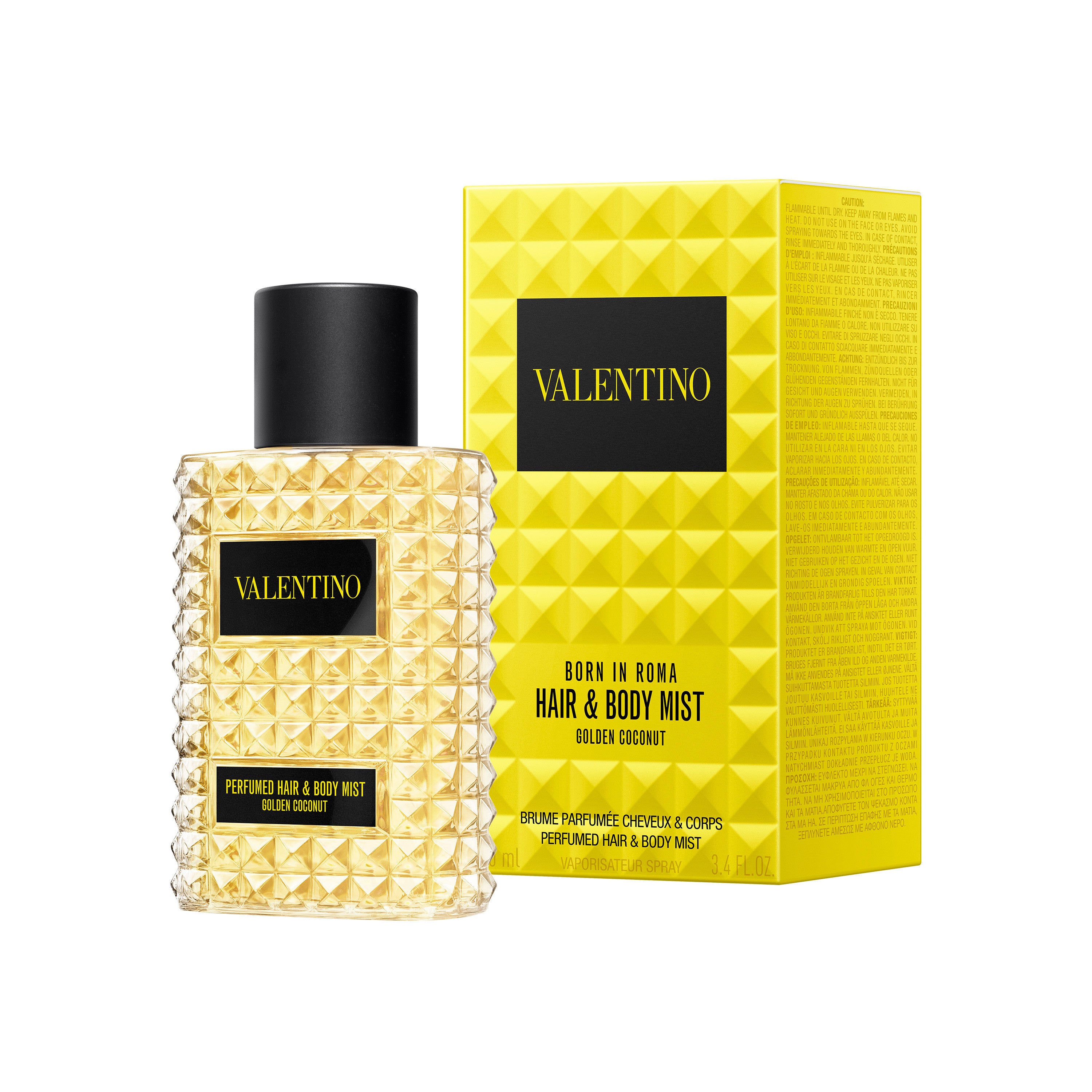 Valentino Born In Roma Hair   Body Mist Golden Coconut 100 Ml