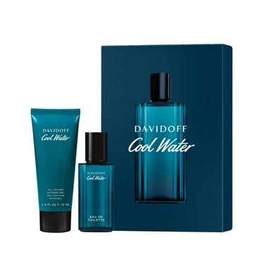 Davidoff Cool Water Eau De Toilette 40 Ml   All In One Shower Gel 75 Ml Gavesæske