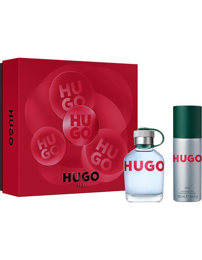 Hugo Boss Hugo Man Edt 75 Ml   Deo Spray 150 Ml Gaveæske
