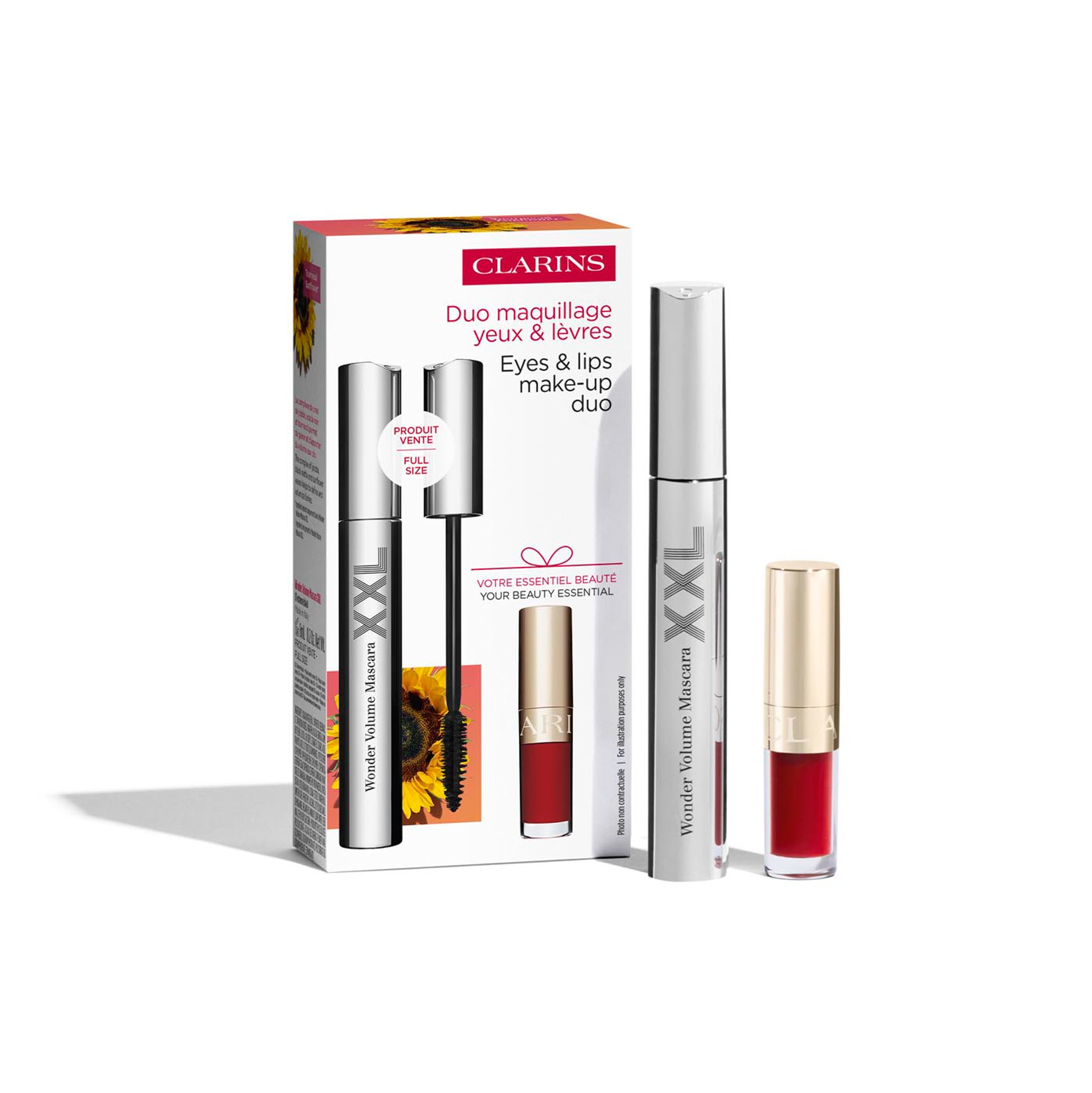Clarins Eyes Lips Makeup Gavesæt