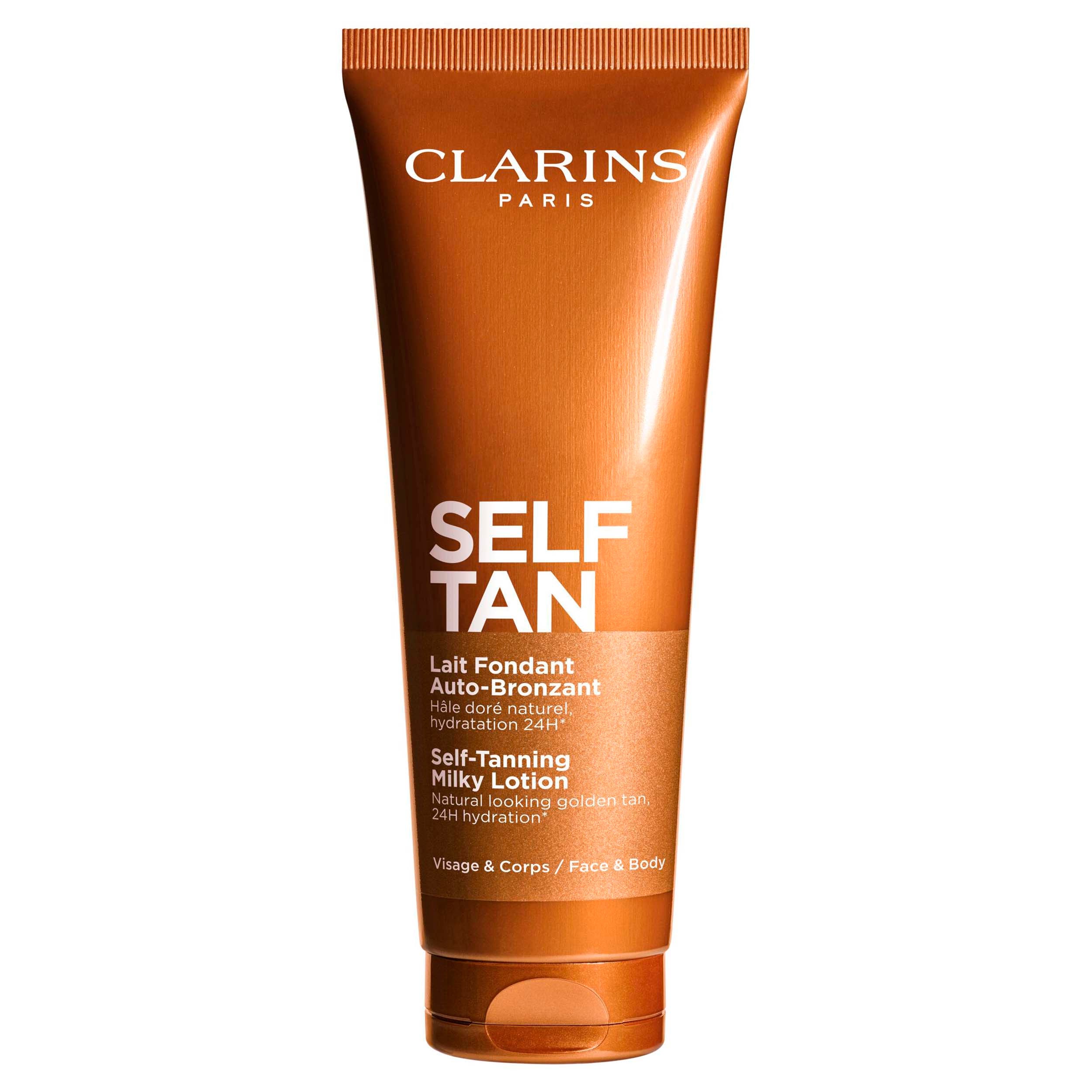 Clarins Self Tanning Milky Lotion Face   Body 125 Ml