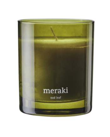 Meraki Duftlys  Oud Leaf  9 5cm X 8cm