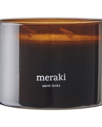 Meraki Duftlys  Warm Tonka  7 5cm X 10cm