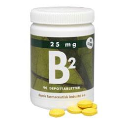 B2 25 Mg   90 Tabletter
