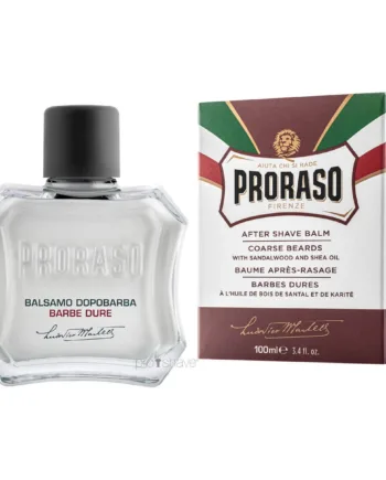 Proraso Aftershave Balm   Nourishing  Sandeltræsolie Og Sheasmør  100 Ml
