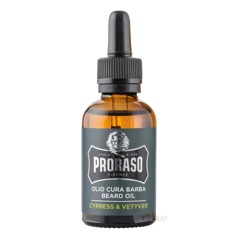 Proraso Skægolie  Cypress   Vetiver  30 Ml
