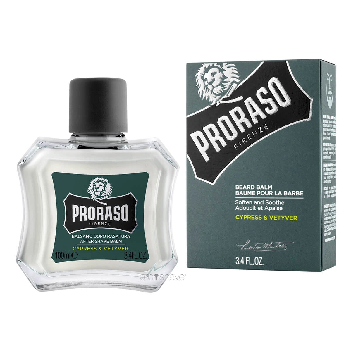 Proraso Aftershave Balm  Cypress   Vetiver  100 Ml