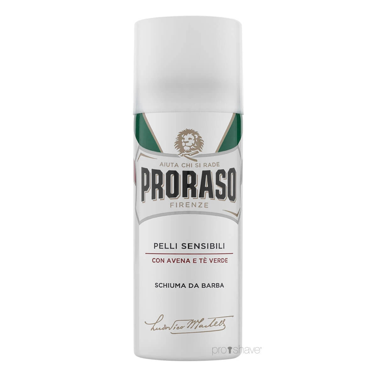 Proraso Barberskum   Sensitive  Grøn Te   Havre  50 Ml