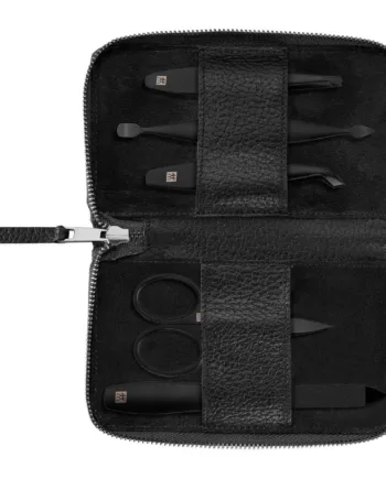 Zwilling Manicuresæt  5 Dele  Sort  Sort Læder
