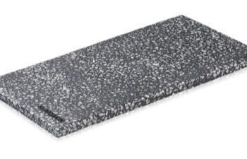 Humdakin Venice Terrazzo Plade  Sort