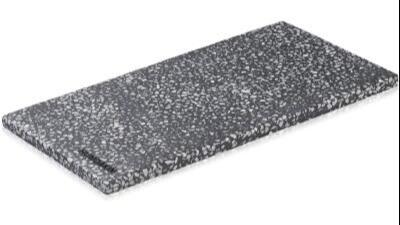 Humdakin Venice Terrazzo Plade  Sort