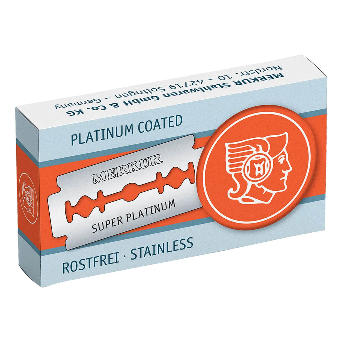 Merkur Super Platinum De Barberblade  10 Stk