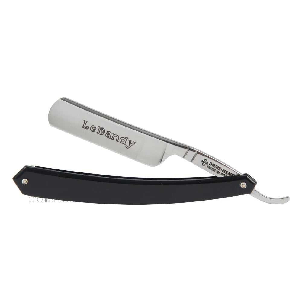 Thiers Issard Straight Razor  5 8 Round Nose  Sort