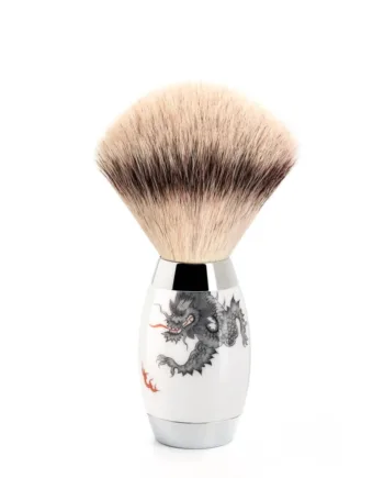M? Hle Shaving Meissen Porcelain Silvertip Fibre?  Barberkost  Porcelæn
