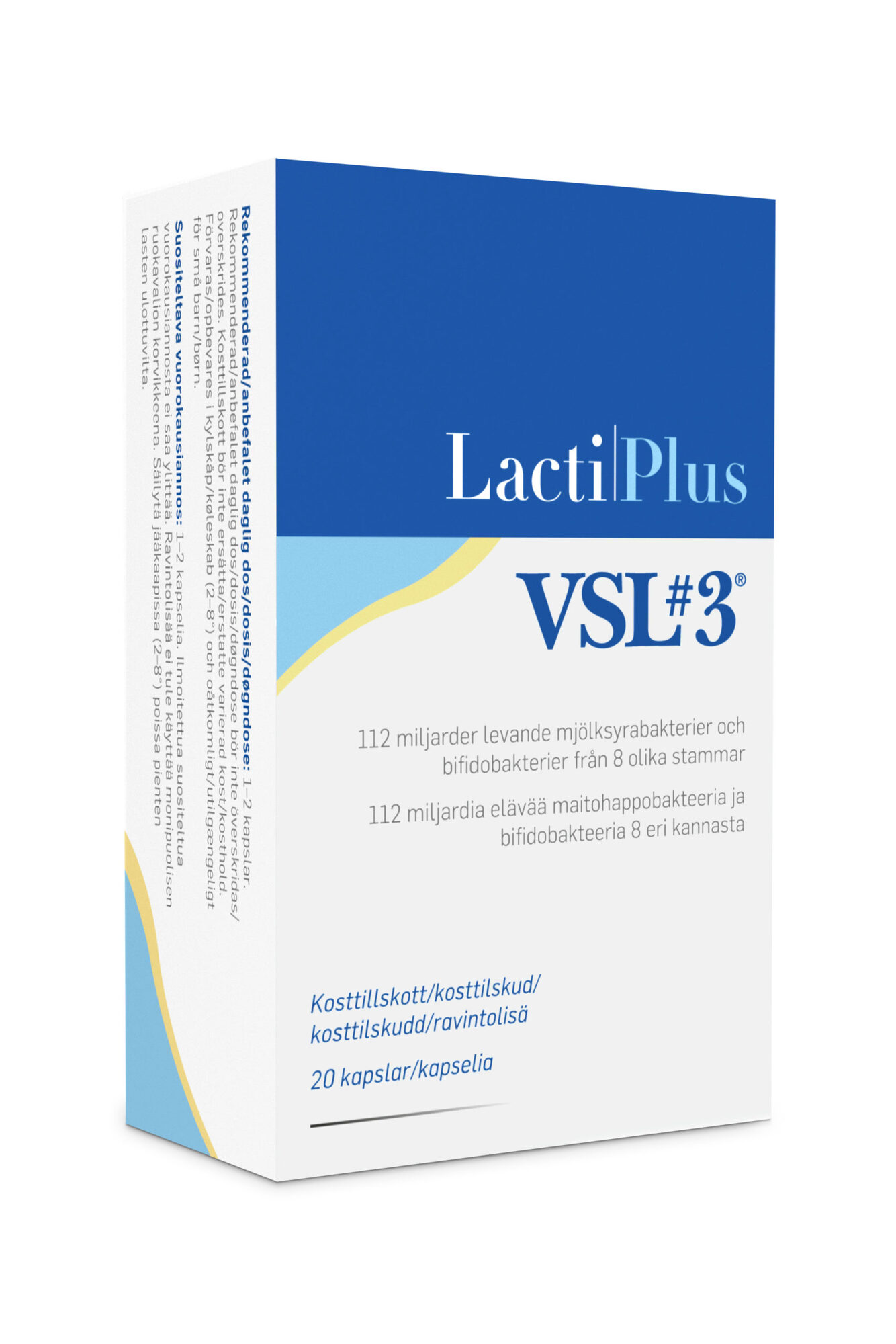 Lactiplus Vsl3 Kapsler   20 Kapsler
