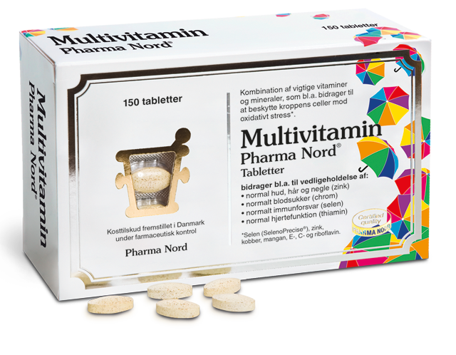 Multivitamin Pharma Nord   150 Tabletter