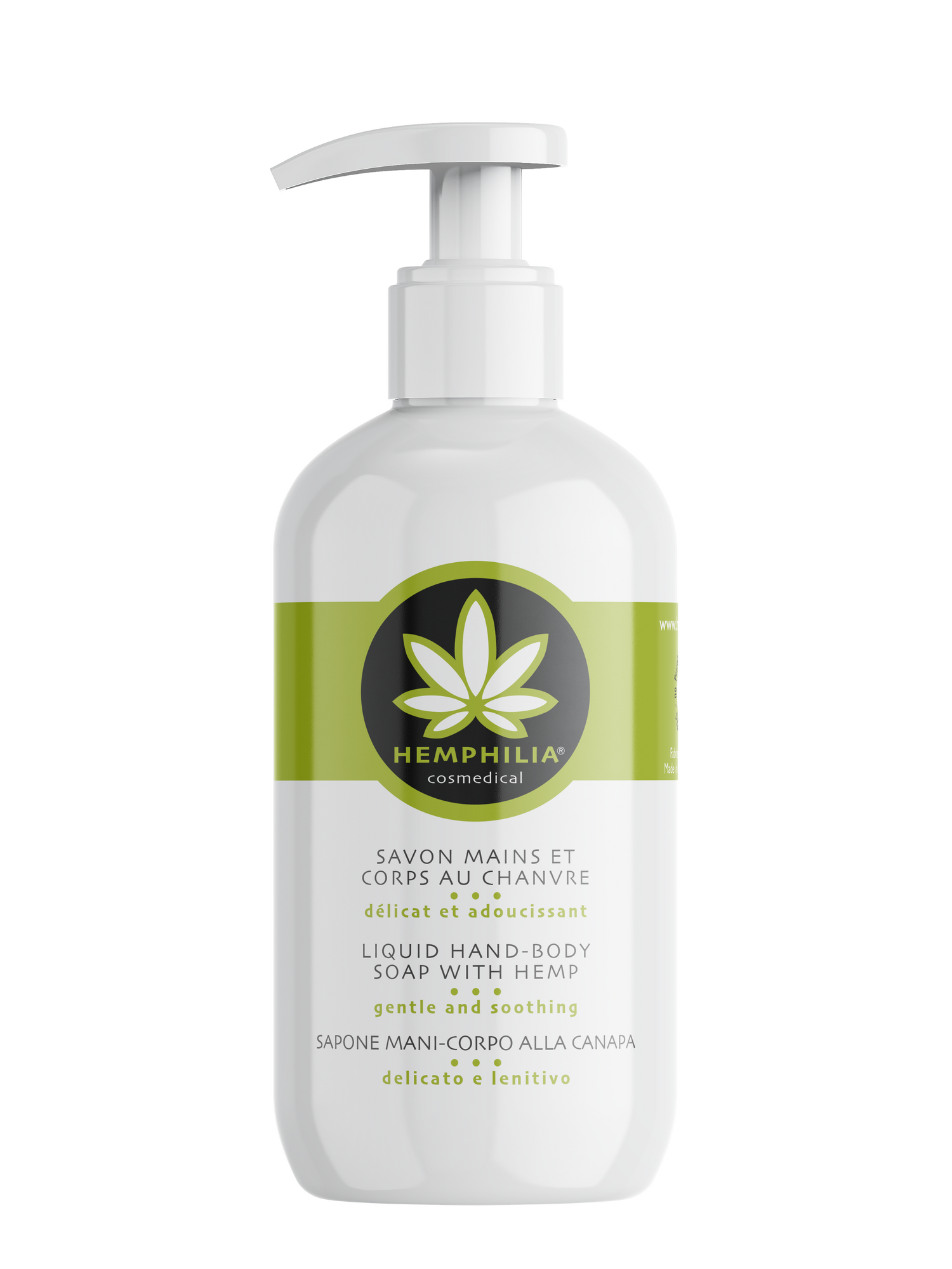 Hemphilia økologisk Liquid Hand Body Soap   300 Ml
