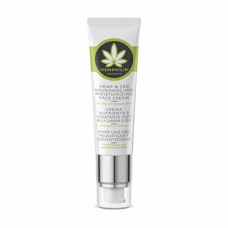 Hemphilia økologisk Moisturizing Face Cream  50ml