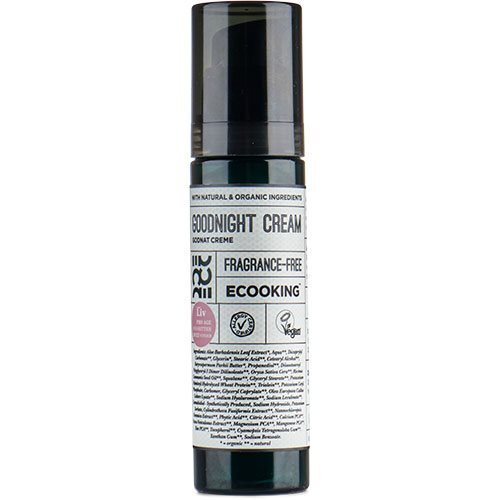 Ecooking 50  Goodnight Cream   50 Ml   Inkl  Gratis Ecooking Ansigtolie 10 Ml  Værdi 159 95