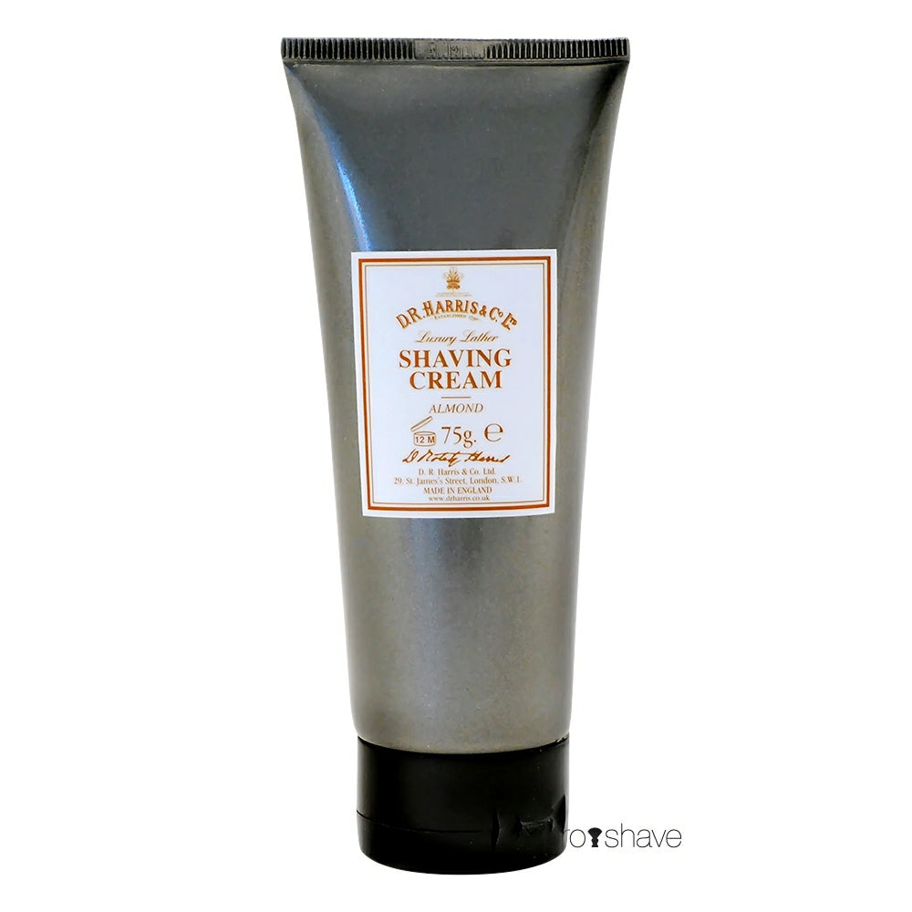 D R  Harris   Co  Ltd Mandel Barbercreme På Tube  75 Gr