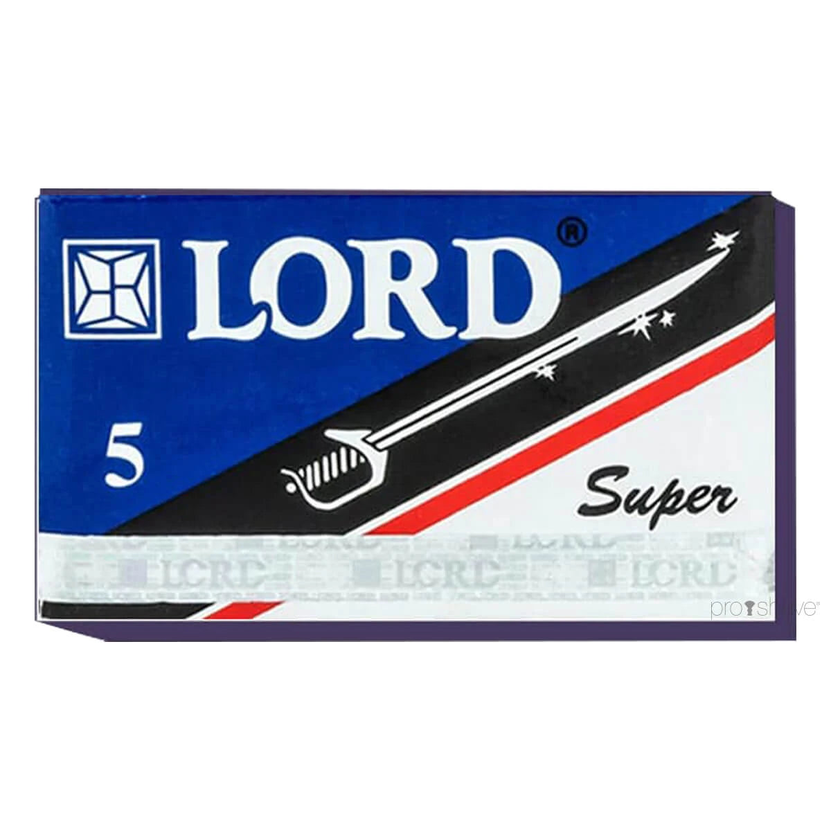 Lord Super Stainless De Barberblade  2x5 Stk   10 Stk