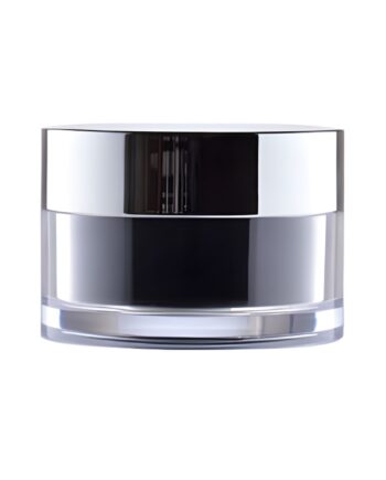 50 Ml  Klar Sort Plastbøtte M  Sølvlåg
