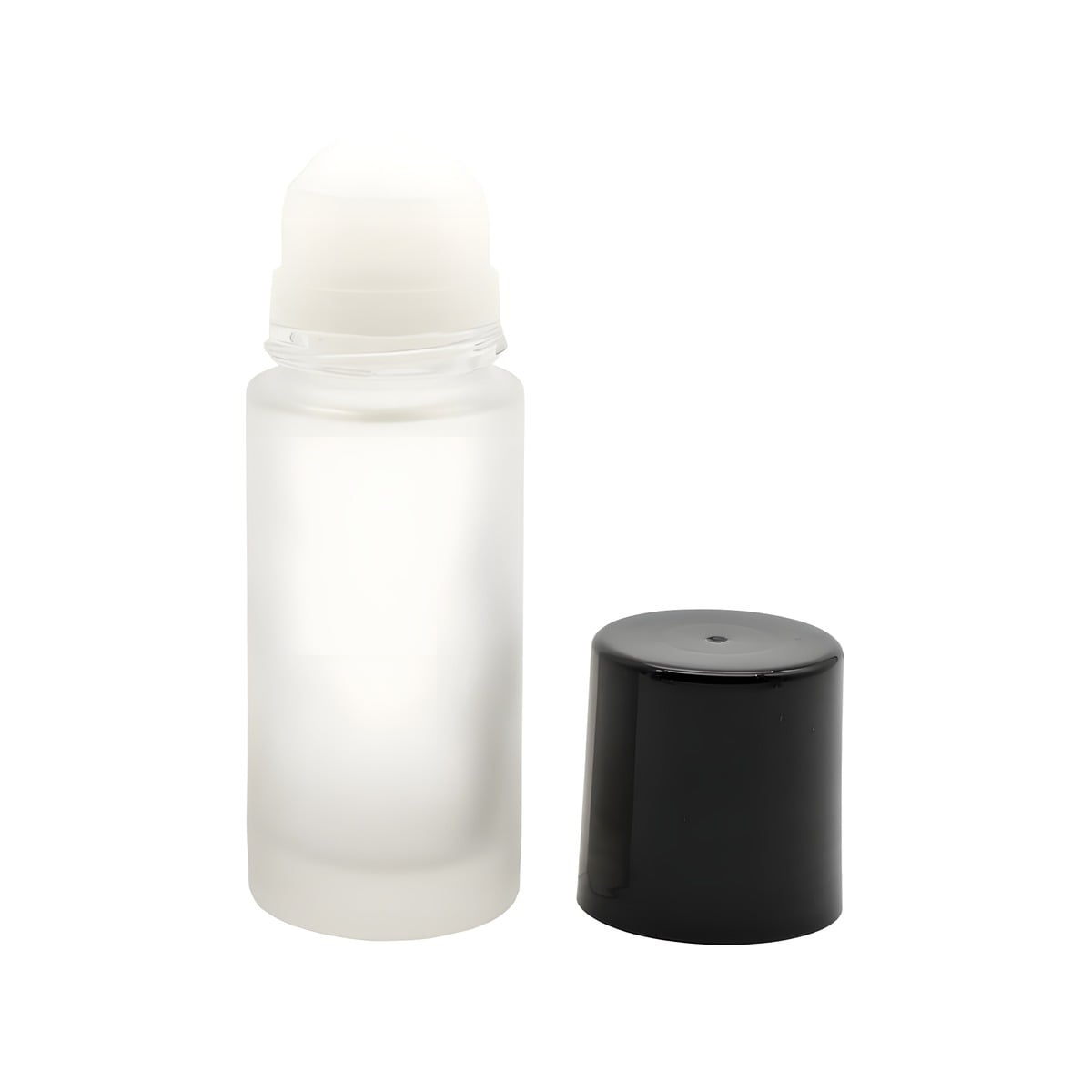 50 Ml  Matteret Glasflaske Med Rullehoved