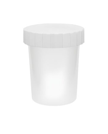 50 Ml  Plastdåse   Gennemsigtig Mat