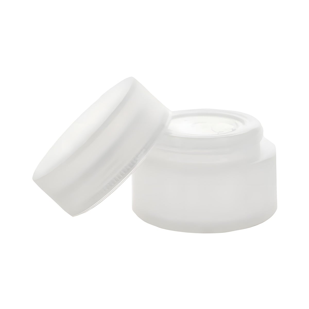 50 Ml Semi Gennemsigtig Creme Bøtte I Plast