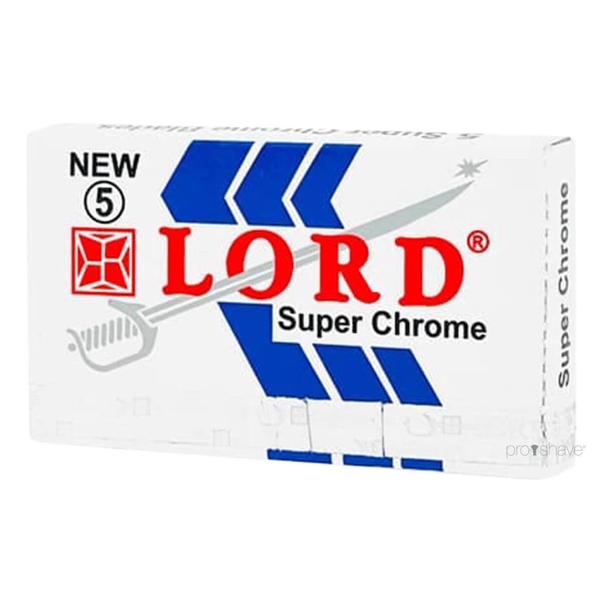 Lord Super Chrome De Barberblade  2x5 Stk   10 Stk