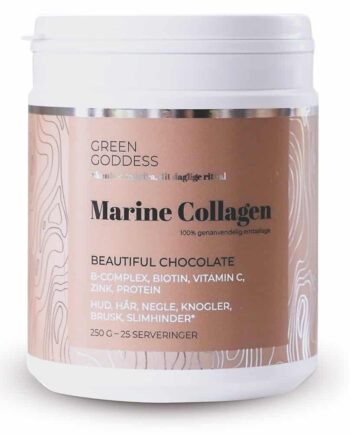 Green Goddess Marine Collagen Chokolade 250g