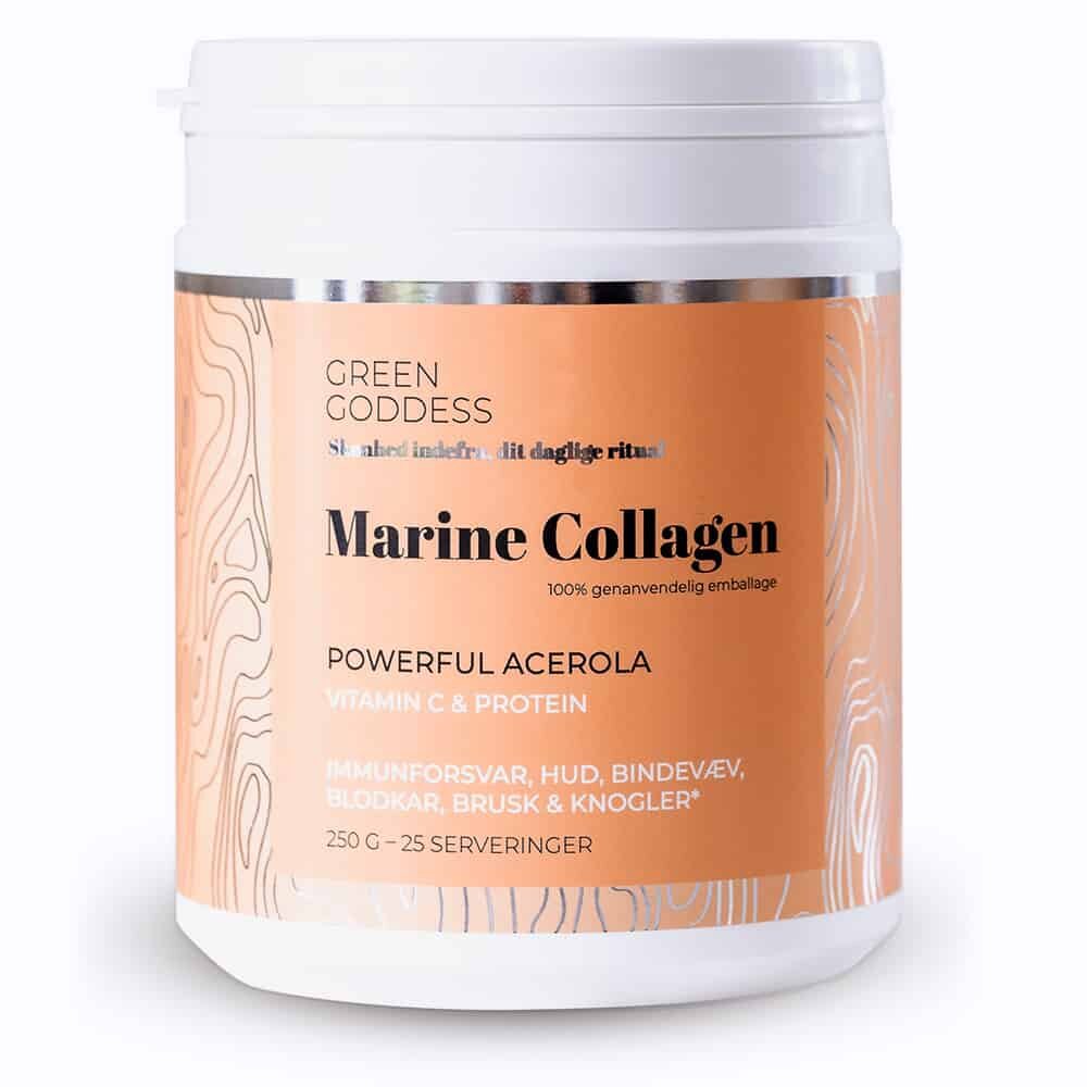 Green Goddess Marine Collagen Powerful Acerola   250 Gram