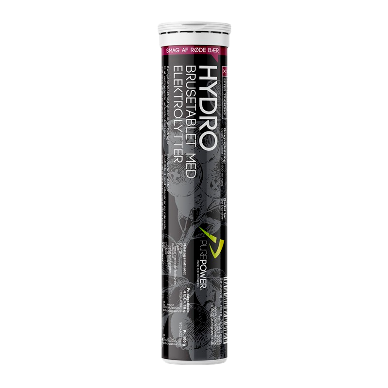 Purepower Hydro Røde Bær 20 Tabs