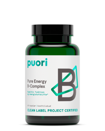 Puori Puori Pure Energy B Complex   60 Kapsler